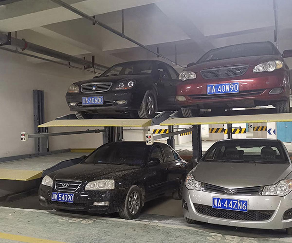萬山上下升降機(jī)械車位改造